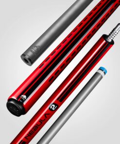 Nebula 2 Pool Cue - Crimson Red - Wrapless