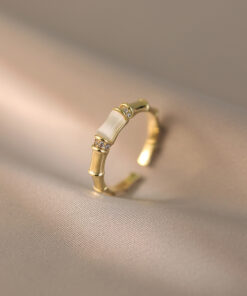 Bamboo Drawer Divider Organizer Set - Adjustable 4-6 Slots