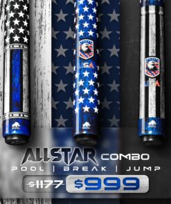Rhino Usa Combo - Pool + Jump + Break Cue Set