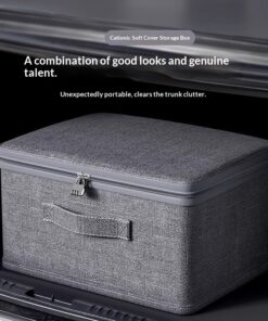 Car Trunk Organizer - Collapsible Multi-Compartment