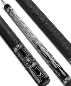 EVO Freedom Pool Cue - Shadow Flame - Black Leather Wrap