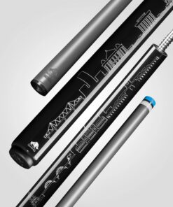 Voyager Vietnam Pool Cue - Black - Wrapless