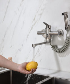 Under-Sink Cabinet Organizer with Sliding Drawers