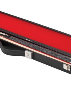 Aluminum Pool Cue Case - Hard Shell, Foam Interior, Lock - Arjumany