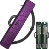 PU Leather Pool Cue Case - Premium, 2B/4S Capacity - Arjumany