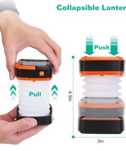 compact camp lantern 300 lumens rechargeable