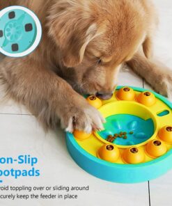 interactive cat puzzle feeder toy