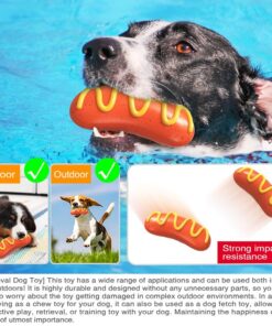 indestructible dog chew toy natural rubber