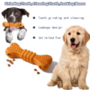 Natural rubber dental chew toys set for dogs teeth cleaning
