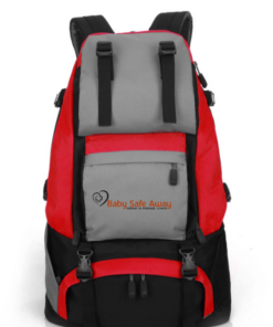 40l hiking backpack - waterproof with rain cover