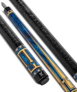 EVO Luna Pool Cue - Sapphire Gate - Leather Wrap