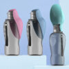 portable pet water bottle leak-proof