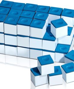 Standard Pool Chalk (12-Pack) - Classic Blue - Arjumany