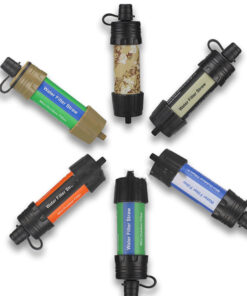 emergency water filter straw 1500L capacity