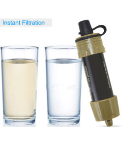 emergency water filter straw 1500L capacity